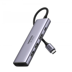 Ugreen 6 in 1 USB C Hub (70411B)